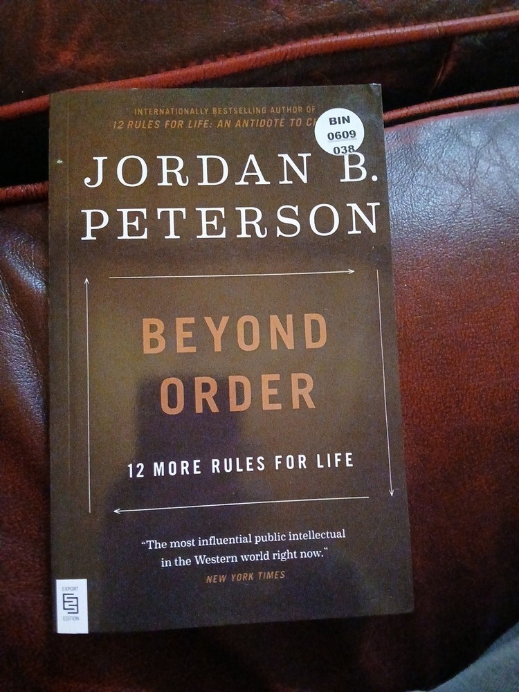 Beyond Order : 12 More Rules for Life by Jordan B. Peterson (2021, Hardcover)