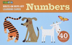 Write-On Wipe-Off Learning Cards: Numbers – – Cards – Acceptable