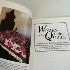 Lot of 4 Quilt Books Quilts of Western and Pacific US Utah Alaska WA HI History