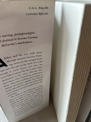 Cormac McCarthy The Road First Edition/Print Near Fine 2006