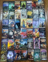 Fantasy/Science Fiction Vintage/Modern Lot 42 PB Book Mixed Authors & Titles B