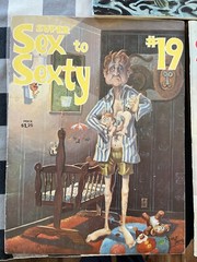 Lot Vintage SUPER SEX TO SEXTY #19 23 28 Adult Humor Giant Cartoon Magazine