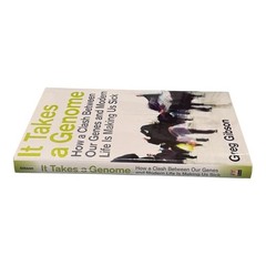 It Takes a Genome Greg Gibson Science Genetics Hardcover Dust Jacket FT Press