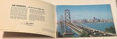 SAN FRANCISCO The City By The Golden Gate Smith Novelty Co. 14 Pages Color Pics