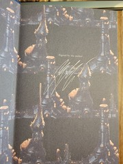 SIGNED Perdido Street Station by China Mieville Broken Binding
