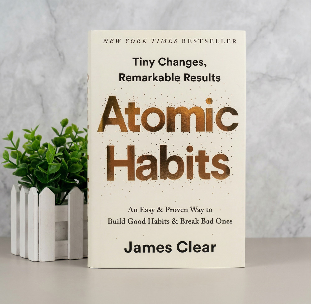Atomic Habits by James Clear – Build Good Habits & Break Bad Ones – Paperback