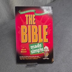 THE BIBLE MADE SIMPLE (MADE SIMPLE (AMG)) By Mark Water Paperback