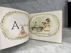 A is for Annabelle Tasha Tudor 1954 – scrapbooking baby shower – Missing 1 Page