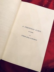 Dickens, A CHRISTMAS CAROL – Top Quality Facsimile of 1843 1st Edition Original