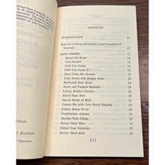 Sugar-Free Cookbook Family Favorites William Kaufman Illustrated 1965 Recipes