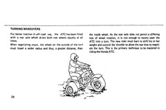 1983 Honda ATC70 Owner’s Manual 64 Pages