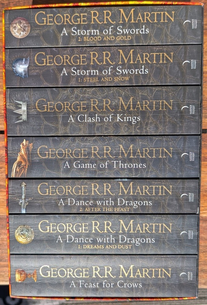 Game of Thrones : A Song of Ice and Fire 7 Books Box Set By George R R Martin