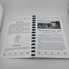 Morris Press Mills Elementary School Cookbooks 1993 Set of 2 FAIR Vtg Nostalgia