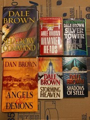 Lot of 6 Dan Brown Books: PB/HC: Robert Langdon + Standalone