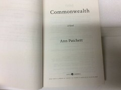 Commonwealth A Novel by Ann Patchett (2016, First Edition Paperback) Good