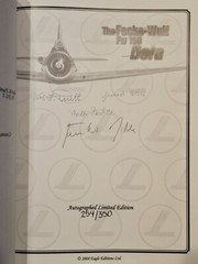 The Focke Wulf Fw 190 Dora Volume 1 & 2 Signed Edition Set!!
