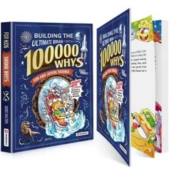 Building the Ultimate Brain: 100000 Whys Science Encyclopedia for Kids STEM Book