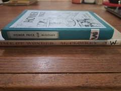 Lot 2 Vintage Homer Price, Time Of Wonder, Robert McCloskey. Hardcover 6th print