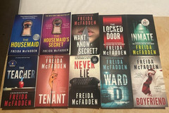 Freida McFadden Lot Of 10 PB Housemaid Trilogy Tenant Ward D Inmate Never Lie