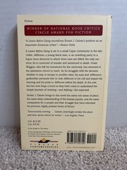SIGNED! Lesson Before Dying: A Novel by Ernest J. Gaines (1997, Trade Paperback)