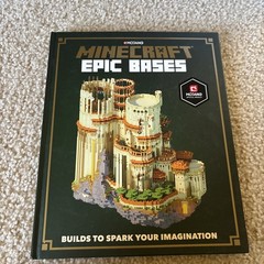 Minecraft: Epic Bases by Mojang AB (2020, Hardcover)