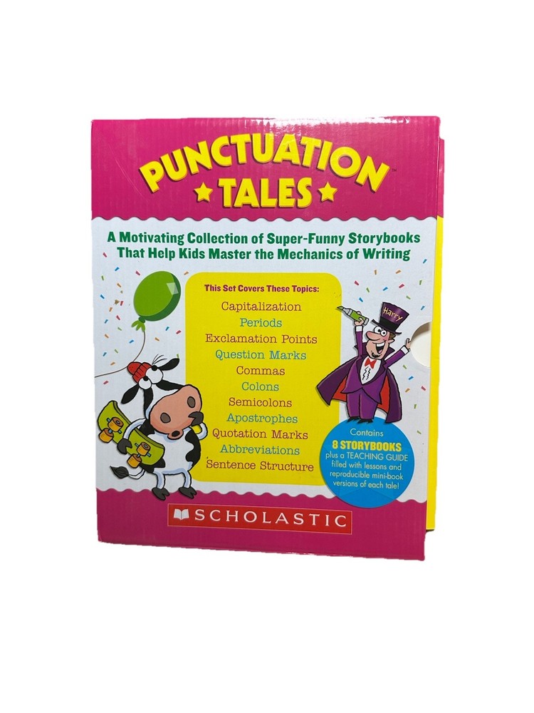 Punctuation Tales: A Motivating Collection of Super-Funny Storybooks That He…
