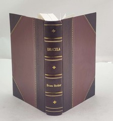 Dracula 1897 by Bram Stoker [Leather Crafted]