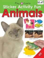 Sticker Activity Fun Animals (Play Learn Sticker Activity Fun) – GOOD