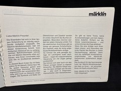 1977 Märklin H0 0390 Handbuch für Gleisanlagen M-Gleise 5100 5200 in German