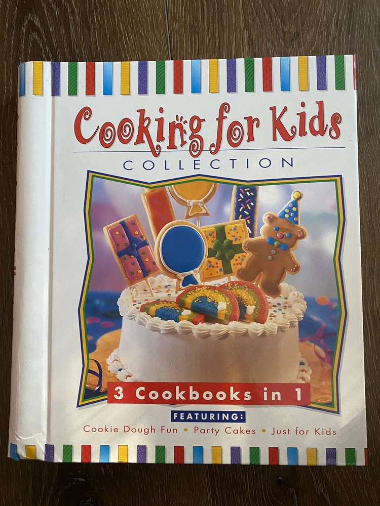 Vintage 2000 Cooking For Kids Collection Recipes 3 Cookbooks In 1 Cook Book