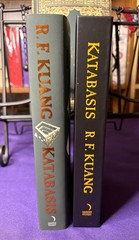 Katabasis by R. F. Kuang Librarian Box Deluxe Edition Plus Custom DJ