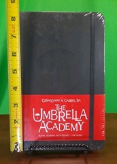 New „The Umbrella Academy” Blank Leather Bound Journal with Pocket 192 Pages