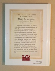 Meet Samantha. An American Girl Story. 1st Edition, Book 1. VGT 1986. 61 Pages