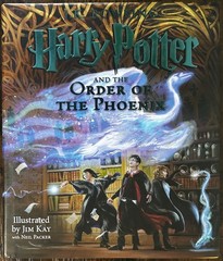 Harry Potter And The Order of the Phoenix Illustrated Edition JK Rowling HC Book