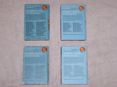 Vintage Hardcover Hardy Boys Books Blue Matte PC HC 1960’s – 1970’s Editions