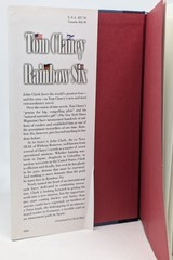 SIGNED Tom Clancy Rainbow Six (1998) & Shadow Warriors (2002) First printings