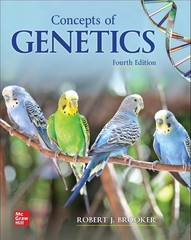 BRAND NEW Concepts of Genetics (4th Edition) Robert J. Brooker
