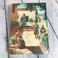 Vintage 1968 Uncle Arthurs Bible Book Hard Back Illustrated – Over 500 Pages