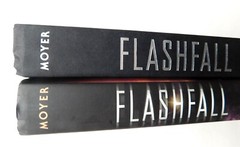 *SIGNED* JENNY MOYER Hardcover 1st edition FLASHFALL 2016 DJ 342 pages Unread
