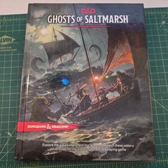 Dungeons & Dragons: Ghosts of Saltmarsh Hardcover Book DnD 5e Adventure Modules