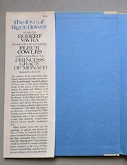 THE LOVE OF TIGER FLOWER 1980 HC DJ 1ST Edition Robert Vavra Fleur Cowles