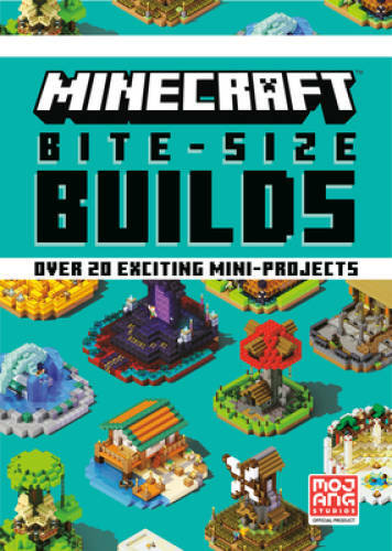 Minecraft Bite-Size Builds – Hardcover By Mojang Ab – GOOD