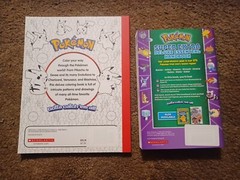 Pokemon Lot Coloring Book & Handbook Paperbacks Nintendo Scholastic 2020s Game