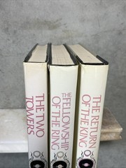 J.R.R. Tolkien Lord of the Rings Trilogy 3 Vol Book Club Edition Houghton