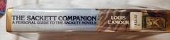 Sackett Companion by Louis L’Amour (1988, Hardcover) DJ Ex-Library p341 Bantam