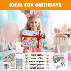 Magic Grooved Writing Practice for Kids Age 3–5 Reusable Tracing Books & Prescho