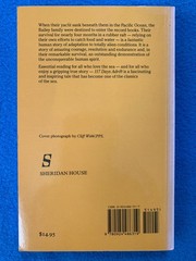 117 Days Adrift by Maurice & Maralyn Bailey. Sheridan House World of Cruising PB