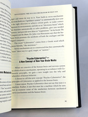 PSYCHO-CYBERNETICS by Maxwell Maltz Leather Bound Classic Deluxe Edition NEW