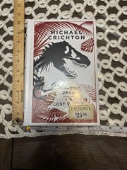 NEW SEALED Jurassic Park The Lost World – Hardcover By Michael Crichton