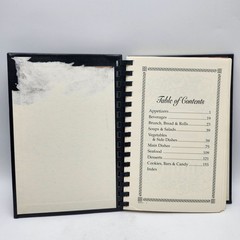 The Village Cookbook Community Recipe Collection Plastic Comb Morris Press